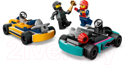 Конструктор Lego City Vehicles Картинг и гонщики / 60400 