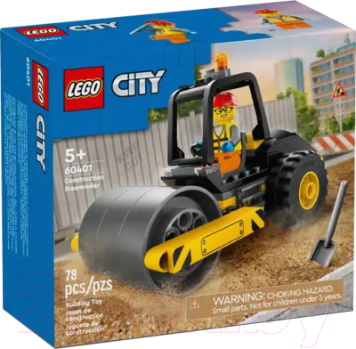 Конструктор Lego City Vehicles Строительный каток / 60401  - фото