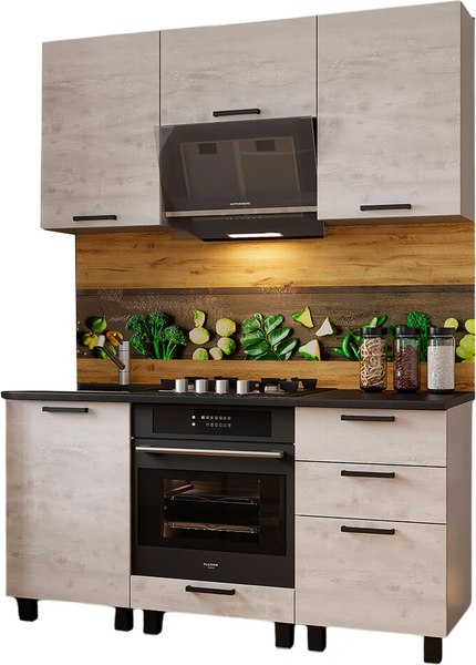 Кухонный гарнитур BTS Сканди 1.6 - фото