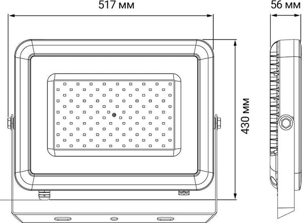 Прожектор JAZZway PFL-S2 300W 6500K IP65 / 5007963D