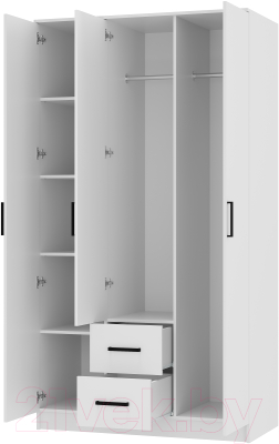 Шкаф BTS Фьюжн ШК-09 3-х створчатый