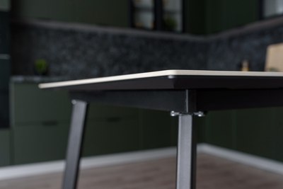 Обеденный стол ДСВ Граф 100x80 (белый)