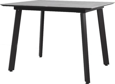 Обеденный стол ДСВ Граф 100x80 (серый) - фото