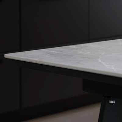 Обеденный стол ДСВ Граф 100x80 (серый)