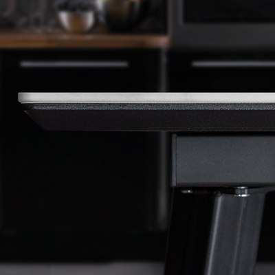 Обеденный стол ДСВ Граф 100x80 (серый)