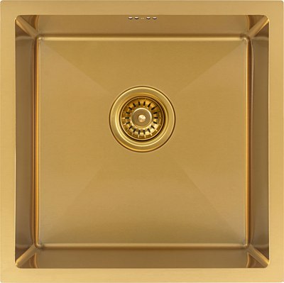 Мойка кухонная Arfeka Eco AR PVD Nano 45x45 - фото