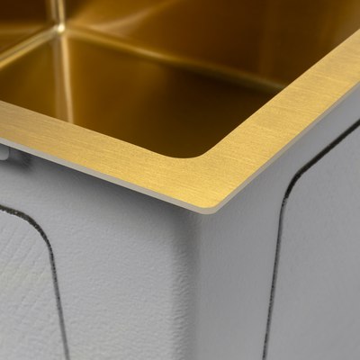 Мойка кухонная Arfeka Eco AR PVD Nano 45x45