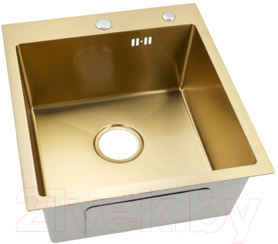 Мойка кухонная Arfeka Eco AR PVD Nano 45x50