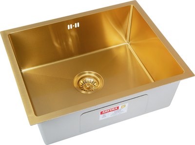 Мойка кухонная Arfeka Eco AR PVD Nano 55x45