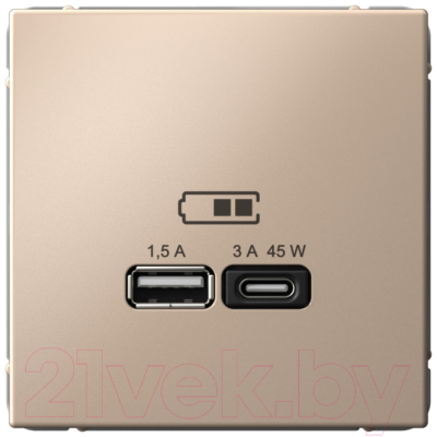 Розетка Systeme (Schneider) Electric ArtGallery GAL001229 - фото