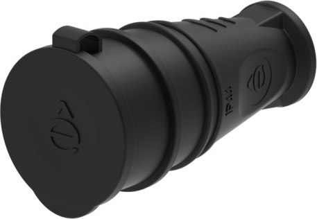 Розетка штепсельная Systeme (Schneider) Electric MultiSet MST4002BK - фото