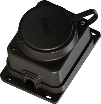 Розетка Systeme (Schneider) Electric MultiSet MST4003BK - фото