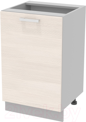 Шкаф-стол кухонный Интерлиния Компо НШ50р-1дв - фото