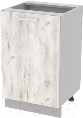 Шкаф-стол кухонный Интерлиния Компо НШ50р-1дв - фото