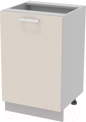 Шкаф-стол кухонный Интерлиния Компо НШ50р-1дв - фото