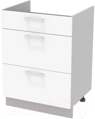 Шкаф-стол кухонный Интерлиния Компо НШ60ВП - фото