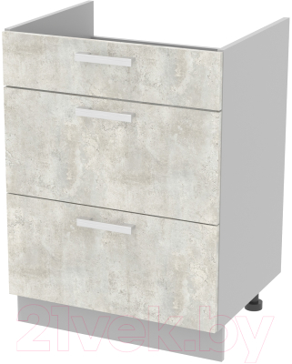 Шкаф-стол кухонный Интерлиния Компо НШ60ВП - фото