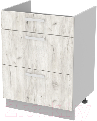 Шкаф-стол кухонный Интерлиния Компо НШ60ВП - фото