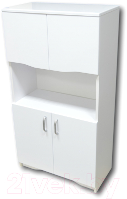 Шкаф-полупенал для ванной Гамма 32.60 оФ5 - фото