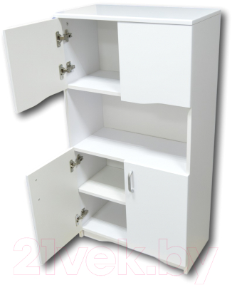 Шкаф-полупенал для ванной Гамма 32.60 оФ5