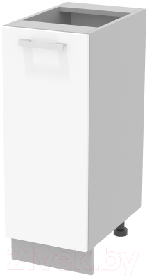 Шкаф-стол кухонный Интерлиния Компо НШ30р-1дв - фото