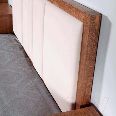 Двуспальная кровать Гомельдрев Аспен ГМ 8224-10 160x200 Дуб