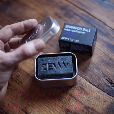 Мыльница ZEW for Men Soap Dish Aluminium Silver