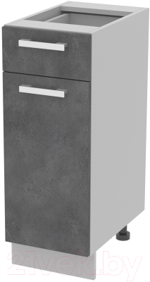 Шкаф-стол кухонный Интерлиния Компо НШ30рш1 - фото