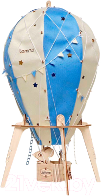 Конструктор электромеханический Lemmo Светильник Воздушный шар Сияние ночи / 02-23 - фото