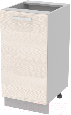 Шкаф-стол кухонный Интерлиния Компо НШ40р-1дв - фото