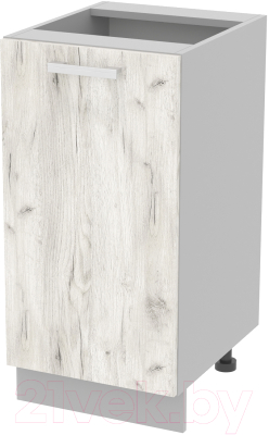 Шкаф-стол кухонный Интерлиния Компо НШ40р-1дв - фото