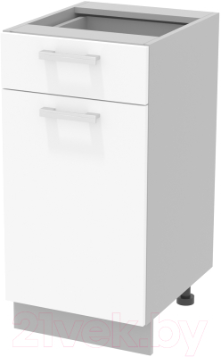 Шкаф-стол кухонный Интерлиния Компо НШ40рш1 - фото