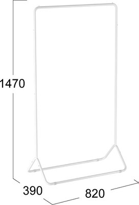 Стойка для одежды ТриЯ Радуга 3