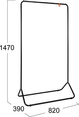 Стойка для одежды ТриЯ Радуга 3