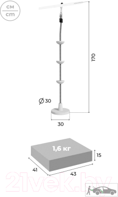 Игровой комплекс Romana Богатырь Плюс 2 / 103.12.06 