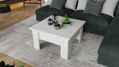 Журнальный столик ТриЯ Тип 10 (белый ясень)