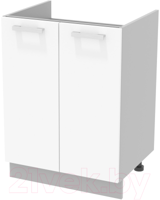 Шкаф под мойку Интерлиния Компо НШ60м-2дв - фото