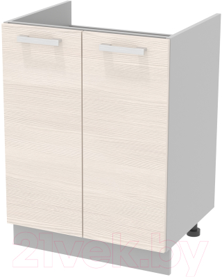 Шкаф под мойку Интерлиния Компо НШ60м-2дв - фото