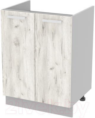 Шкаф под мойку Интерлиния Компо НШ60м-2дв - фото