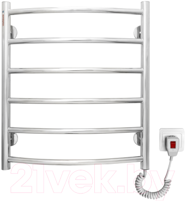 Полотенцесушитель электрический Gloss & Reiter Э2.Л.50х60.Д6(П) - фото