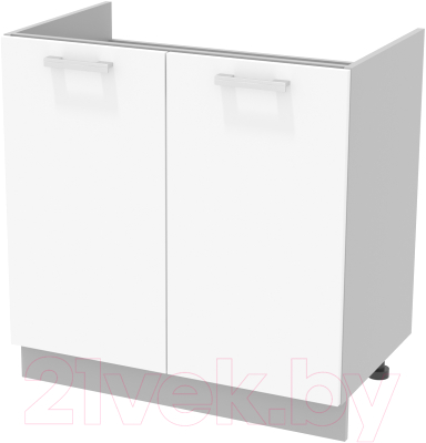 Шкаф под мойку Интерлиния Компо НШ80м-2дв - фото