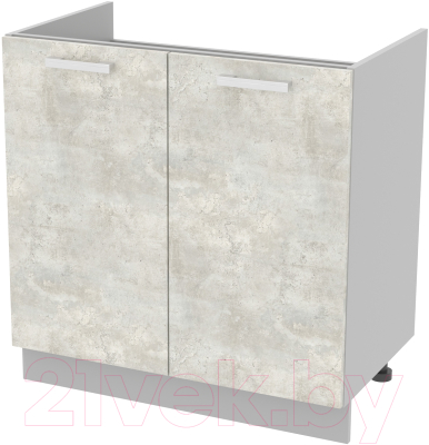 Шкаф под мойку Интерлиния Компо НШ80м-2дв - фото