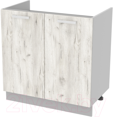 Шкаф под мойку Интерлиния Компо НШ80м-2дв - фото