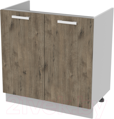 Шкаф под мойку Интерлиния Компо НШ80м-2дв - фото