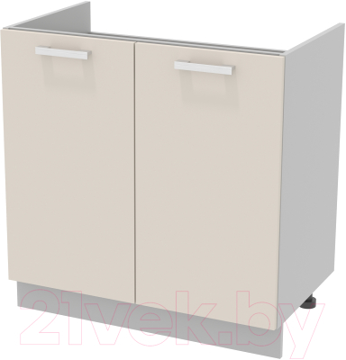 Шкаф под мойку Интерлиния Компо НШ80м-2дв - фото