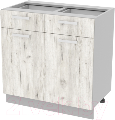 Шкаф-стол кухонный Интерлиния Компо НШ80рш2 - фото