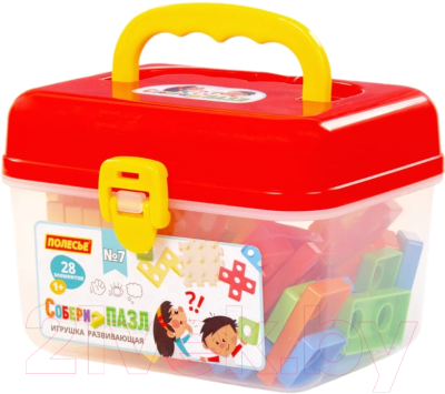 Конструктор Полесье Собери пазл №7 / 95381 - фото