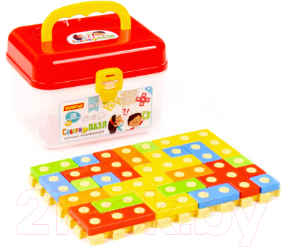 Конструктор Полесье Собери пазл №7 / 95381