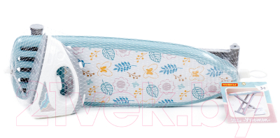 Набор хозяйственный игрушечный Полесье Утюжокс гладильной доской №3 / 67453