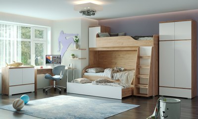 Комод Памир Гретта 2С1Я